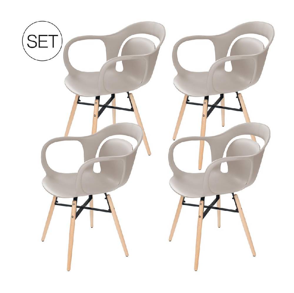 Kayoom Stuhl Chuck 110 4er-Set