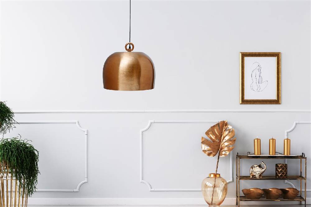 Kayoom Hängelampe Art Deco 325 Kupfer Kauf eins, bekomm eins gratis
