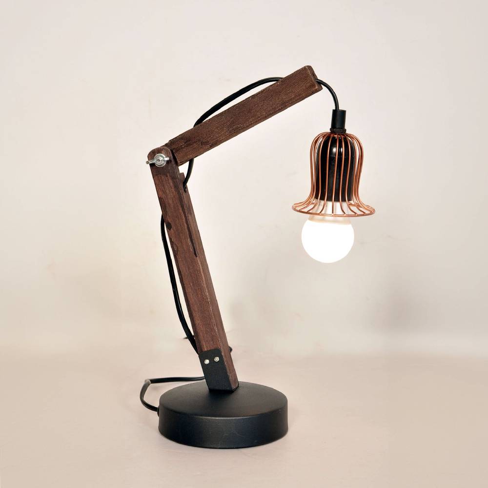 Kayoom Tischlampe Rossa II Kupfer Kostenloser Versand