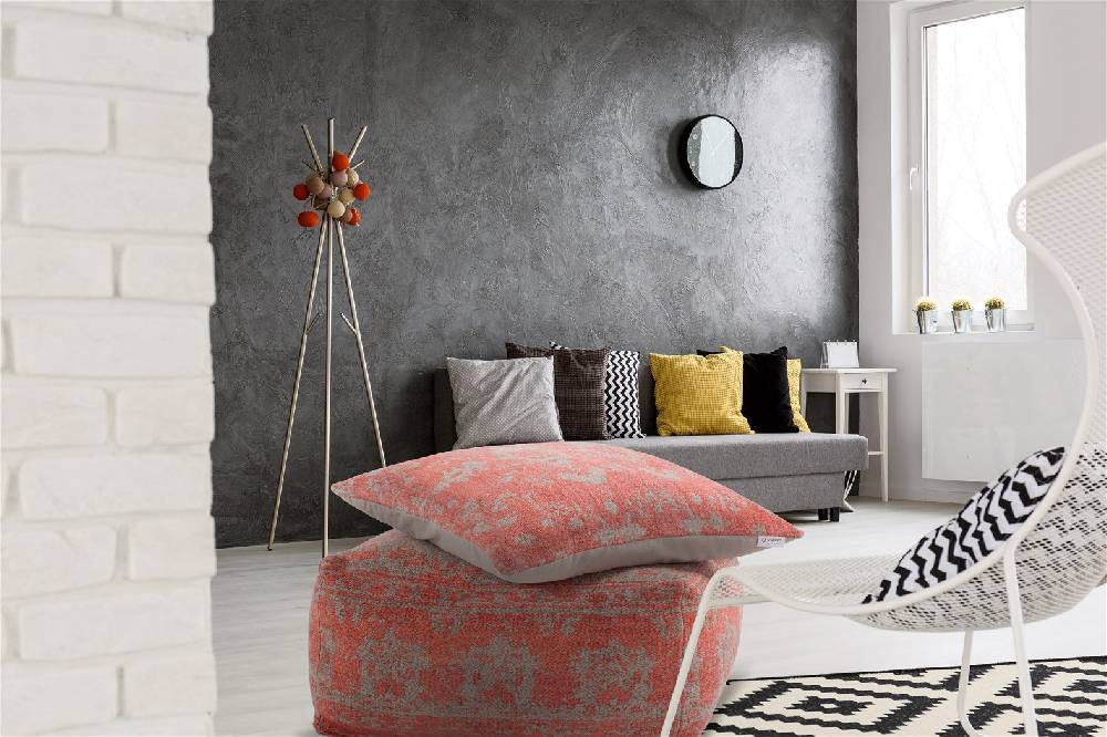 Kayoom Paramount Pouf & Cushion Set 310 Exklusivangebot