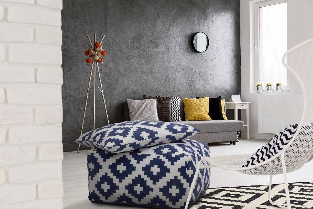 Kayoom Unwind Pouf & Cushion Set 260 Black Friday