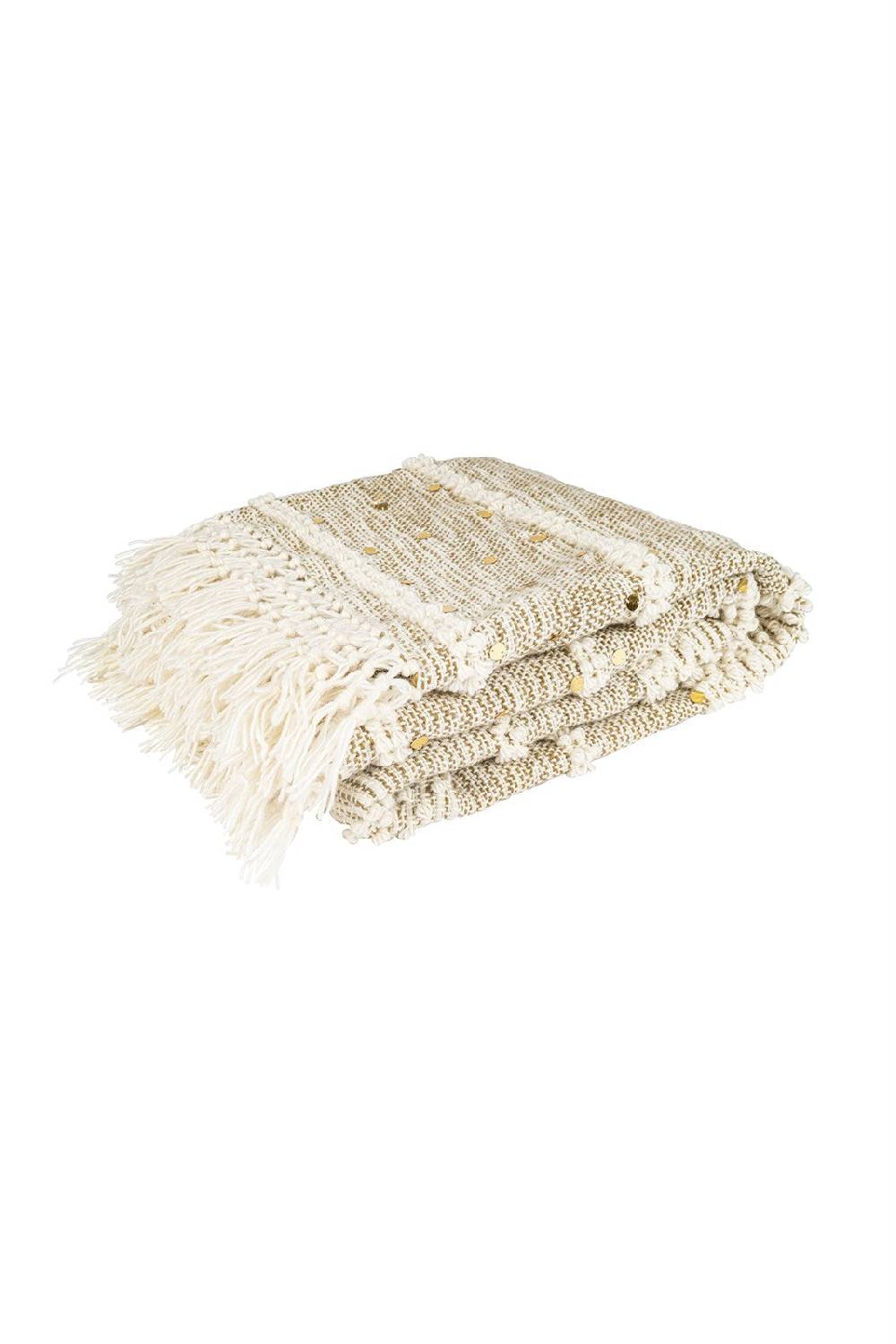 Kayoom Decke Bohist 425 Creme / Khaki Muttertagsangebot
