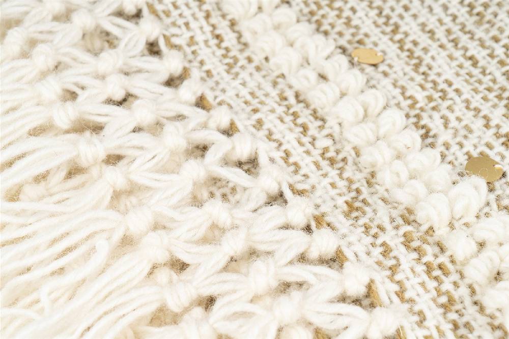 Kayoom Decke Bohist 425 Creme / Khaki Muttertagsangebot