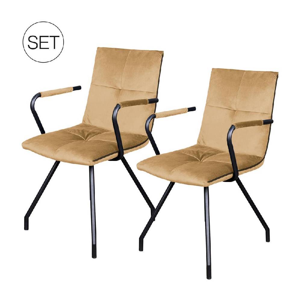 Kayoom Stuhl Eaden 225 2er-Set Tägliche Deals