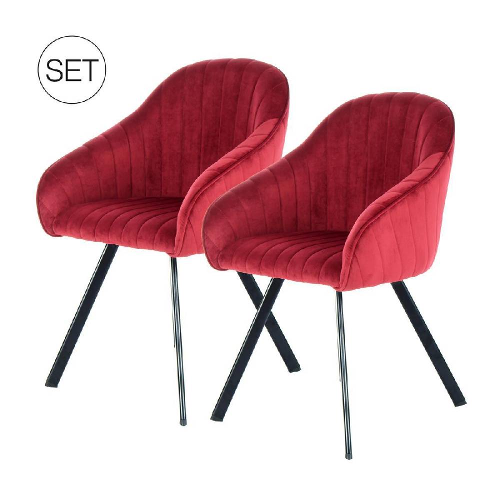 Kayoom Stuhl Jodie 125 2er-Set Kostenlose Rückgabe