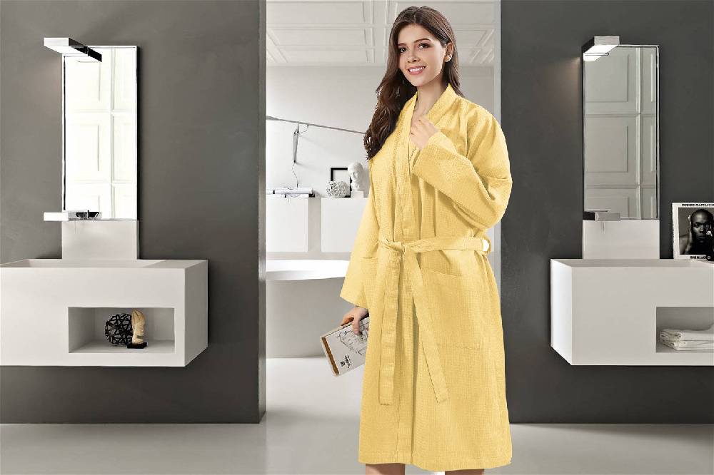 Kayoom Bademantel Carla 125 Gelb Rabatt