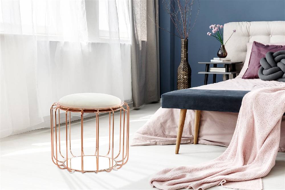 Kayoom Beistelltisch / Pouf Comfortable 110 Saisonale Angebote
