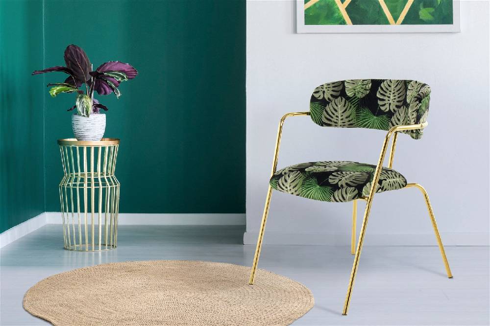 Kayoom Stuhl Forest 625 2er-Set Multi / Grün JETZT KAUFEN