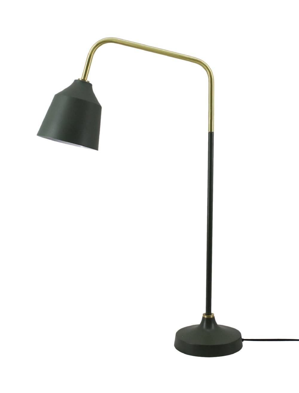 Kayoom Tischleuchte - Tischlampe Carisa 287 Army Grün Wochenangebot
