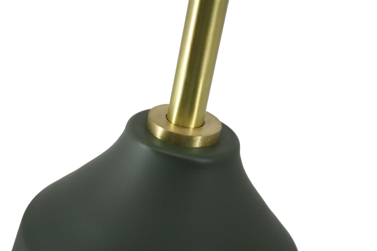 Kayoom Tischleuchte - Tischlampe Carisa 287 Army Grün Wochenangebot