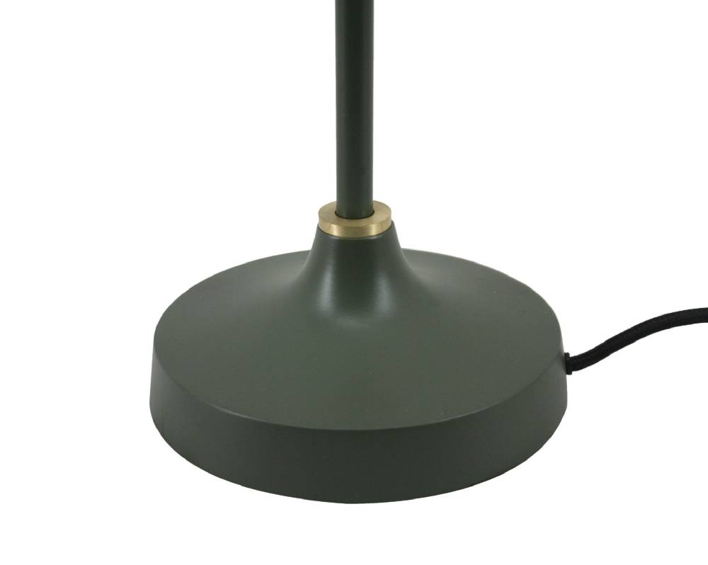 Kayoom Tischleuchte - Tischlampe Carisa 287 Army Grün Wochenangebot