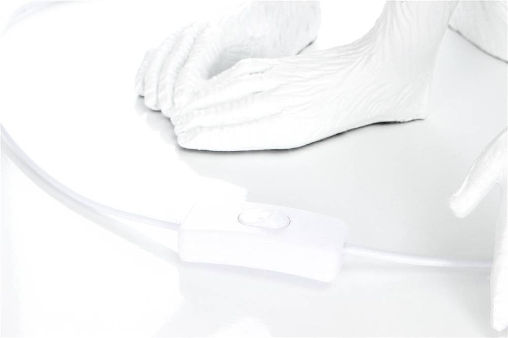 Kayoom Tischlampe Chita 110 Weiß Kostenloser Versand international