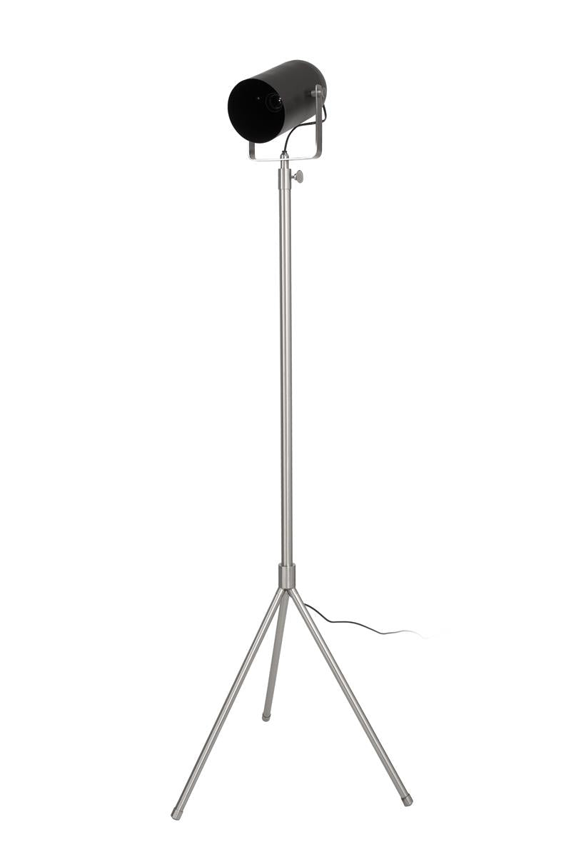 Kayoom Stehlampe Celeste 425 Schwarz / Silber Fabrikladen