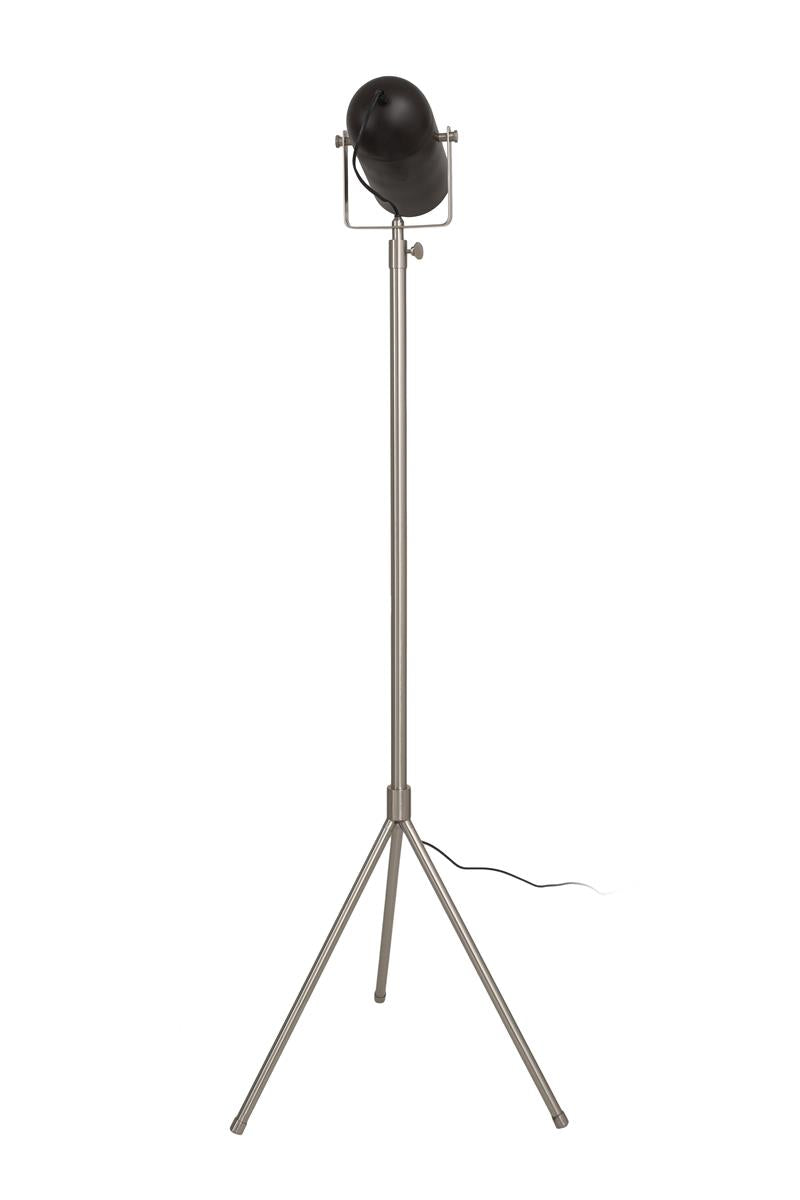 Kayoom Stehlampe Celeste 425 Schwarz / Silber Fabrikladen