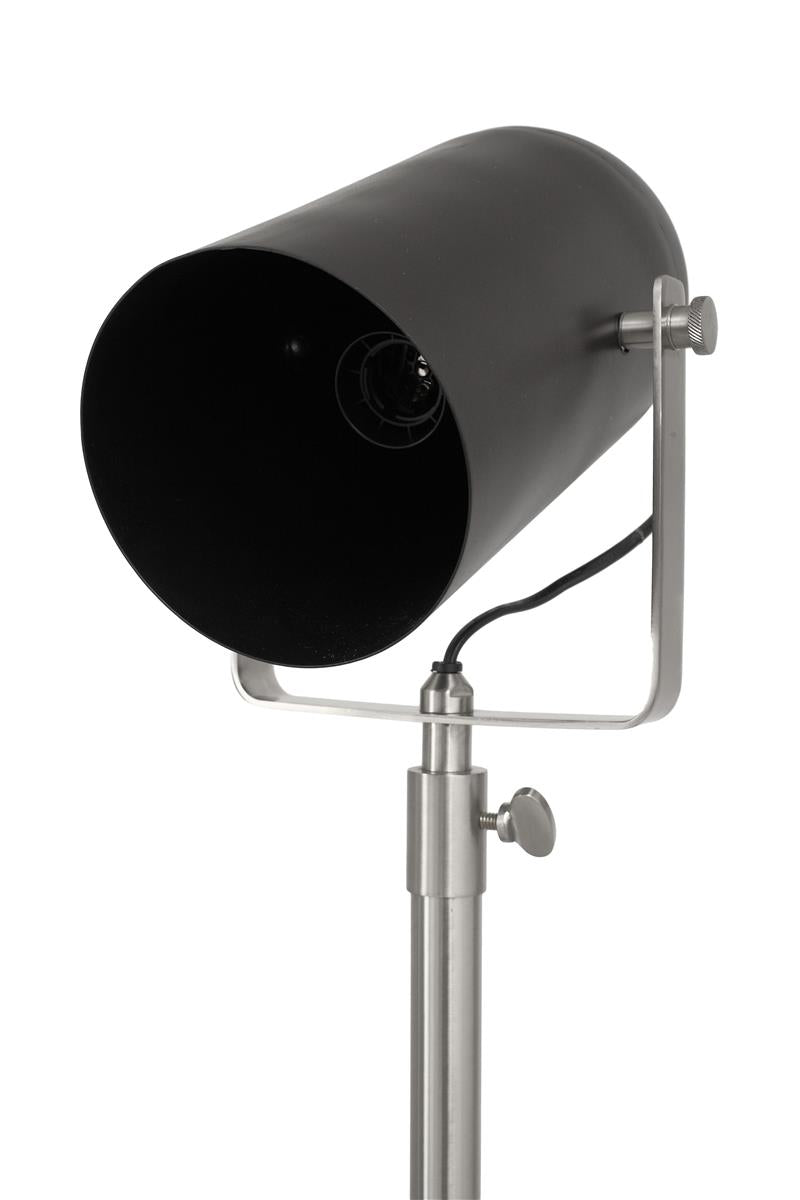Kayoom Stehlampe Celeste 425 Schwarz / Silber Fabrikladen