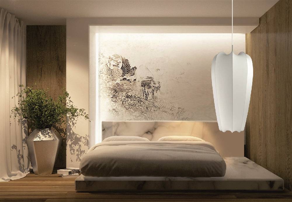 Kayoom Design-Hängelampe - Hängelampe Claire 110 Large Weiß Online