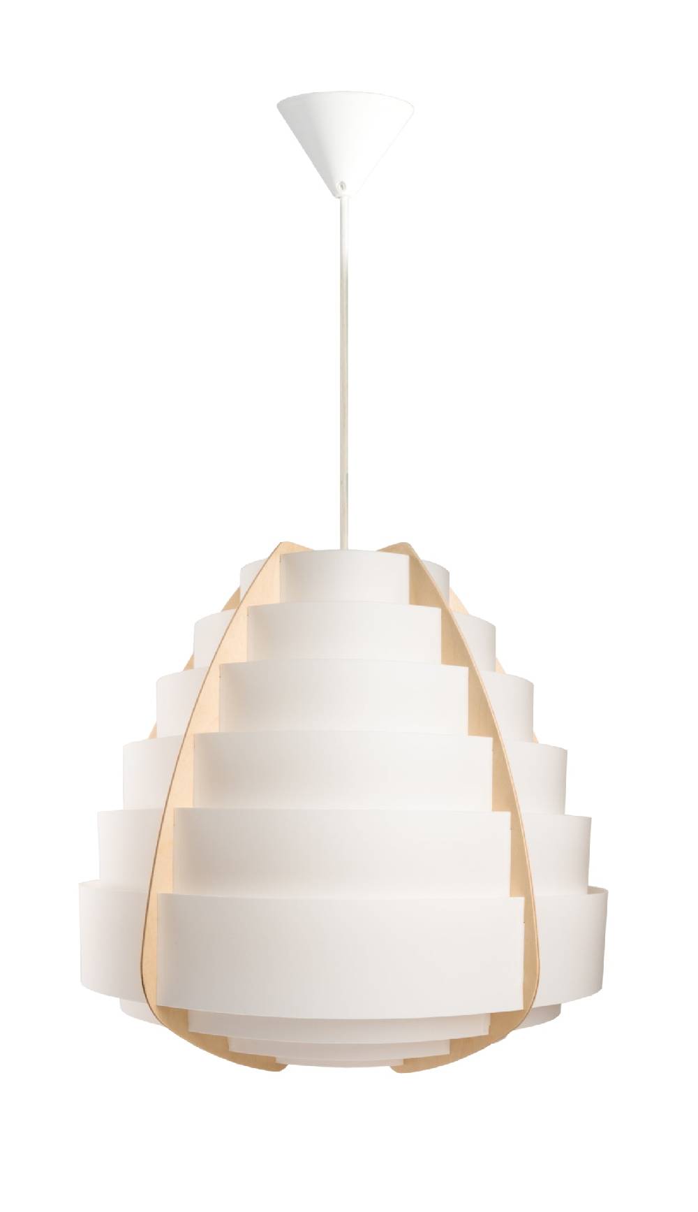 Kayoom Design-Hängelampe - Hängelampe Soleil 110 Weiß Auslauf