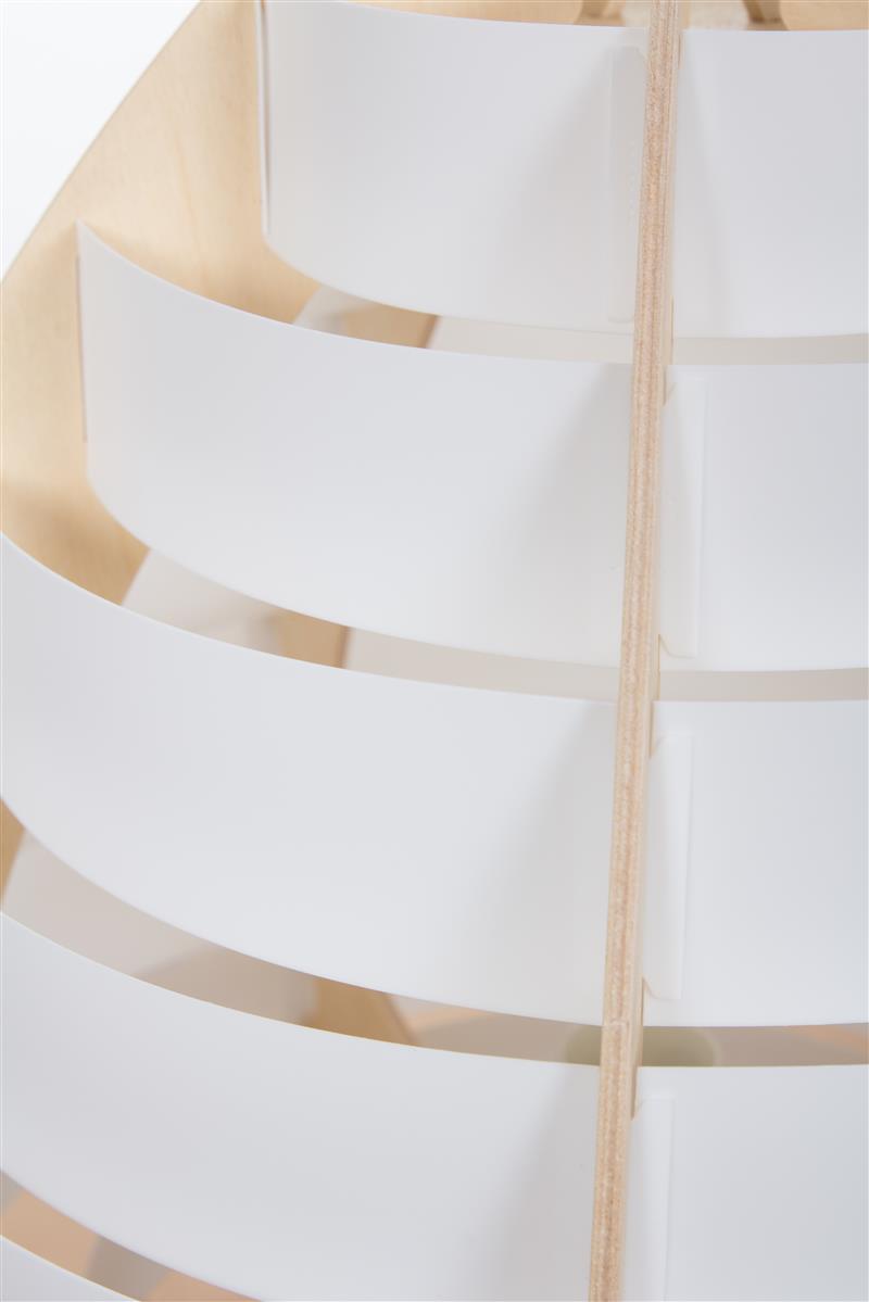 Kayoom Design-Hängelampe - Hängelampe Soleil 110 Weiß Auslauf
