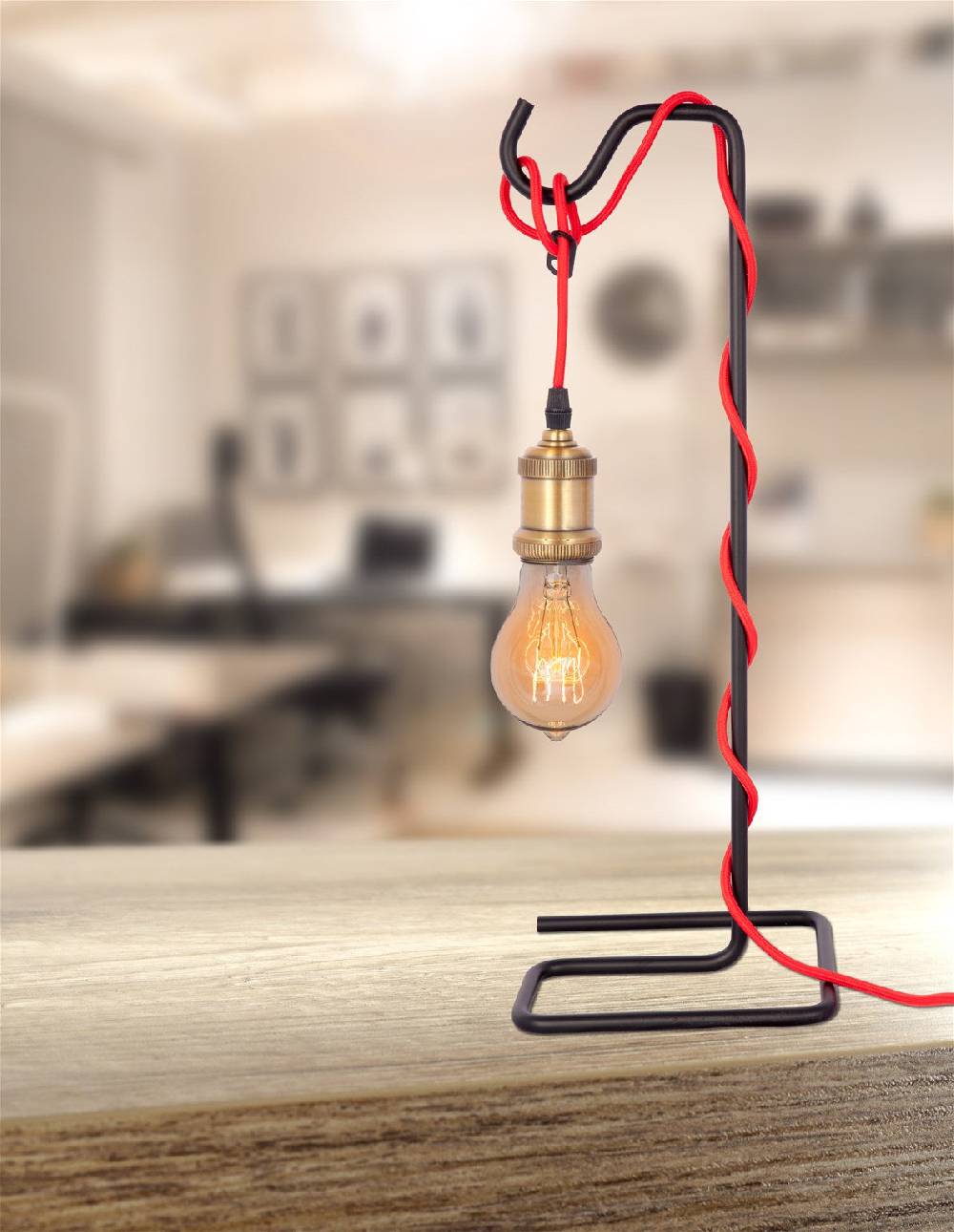 Kayoom Tischlampe Musium 810 Schwarz Günstig kaufen