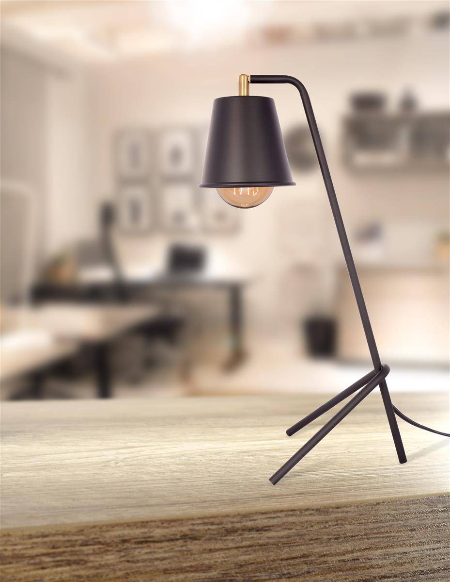 Kayoom Tischlampe Mariti 1110 Schwarz Großer Ausverkauf