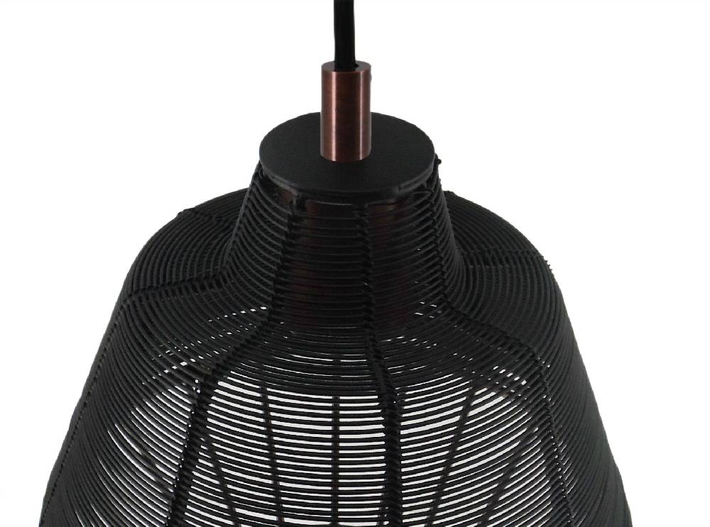 Kayoom Hängelampe Libertas Small Schwarz / Kupfer Angebote