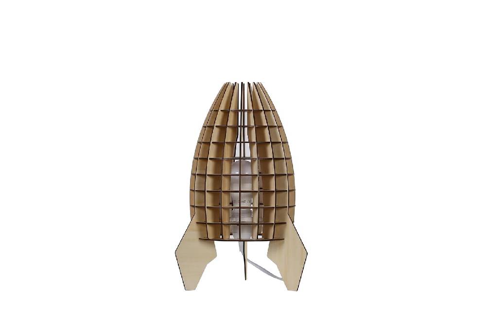 Kayoom Tischlampe Aviator Holz Fabrik Onlineshop