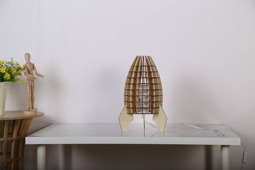 Kayoom Tischlampe Aviator Holz Fabrik Onlineshop