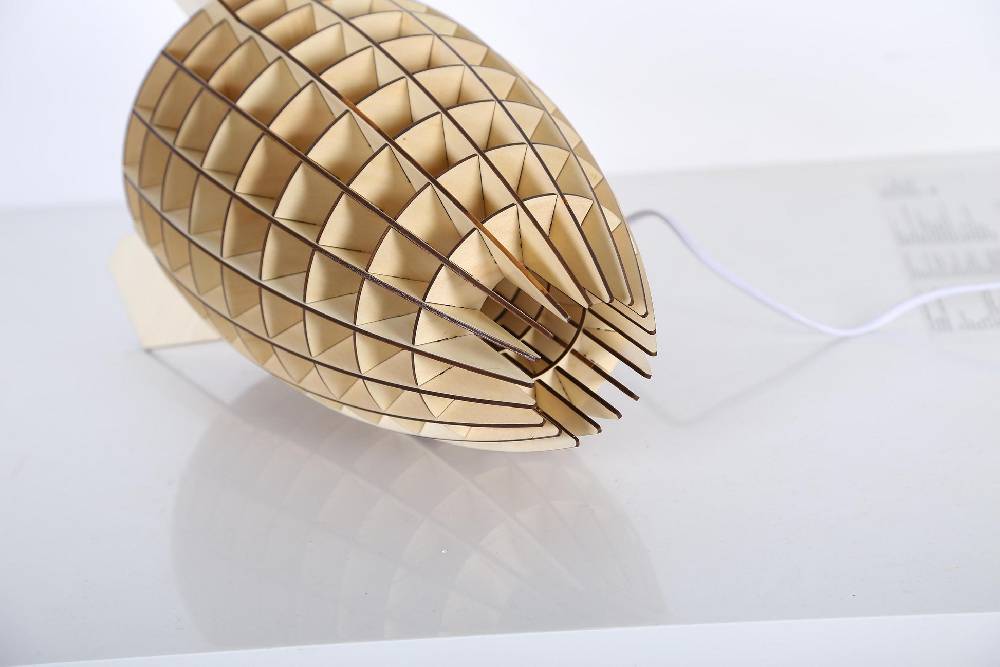Kayoom Tischlampe Aviator Holz Fabrik Onlineshop