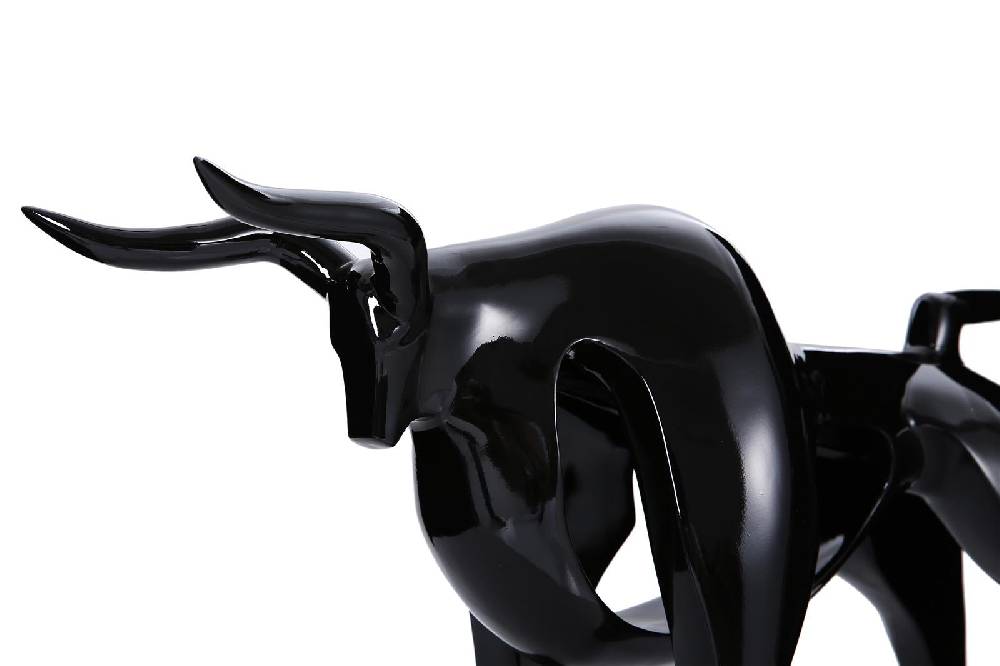 Kayoom Skulptur Bull 21-J Schwarz Black Friday