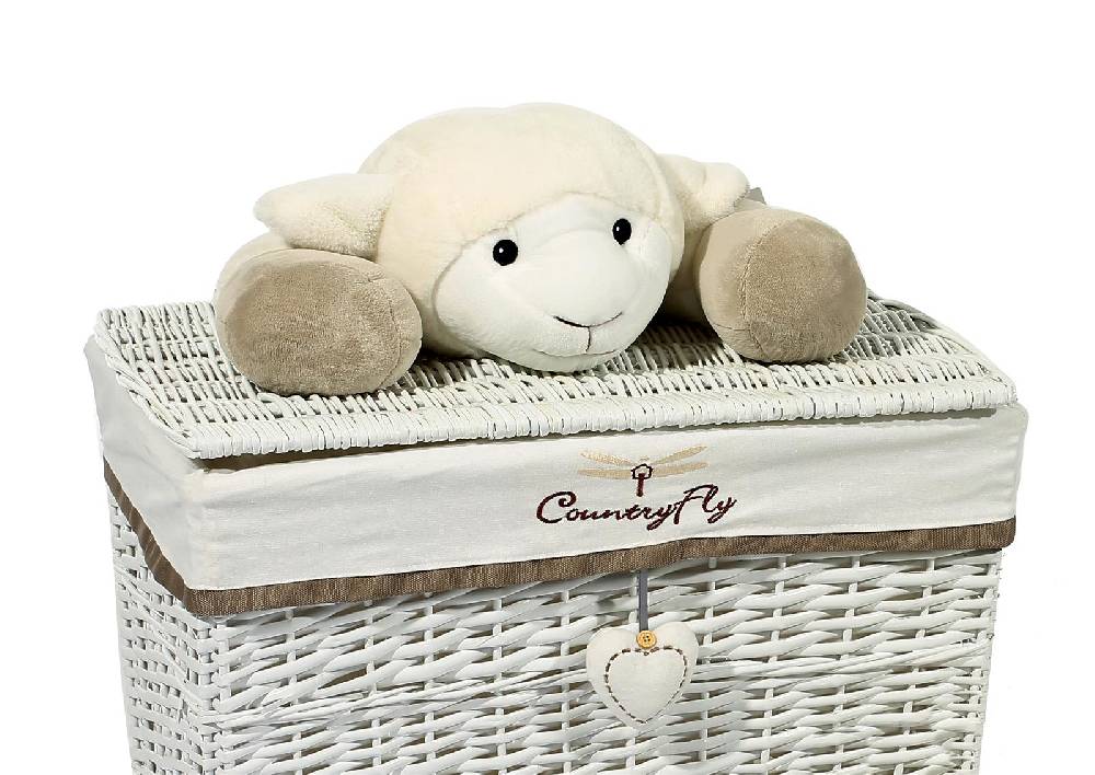 Kayoom Korb-Set Sheep I 202 Grau / Weiß Osterangebot