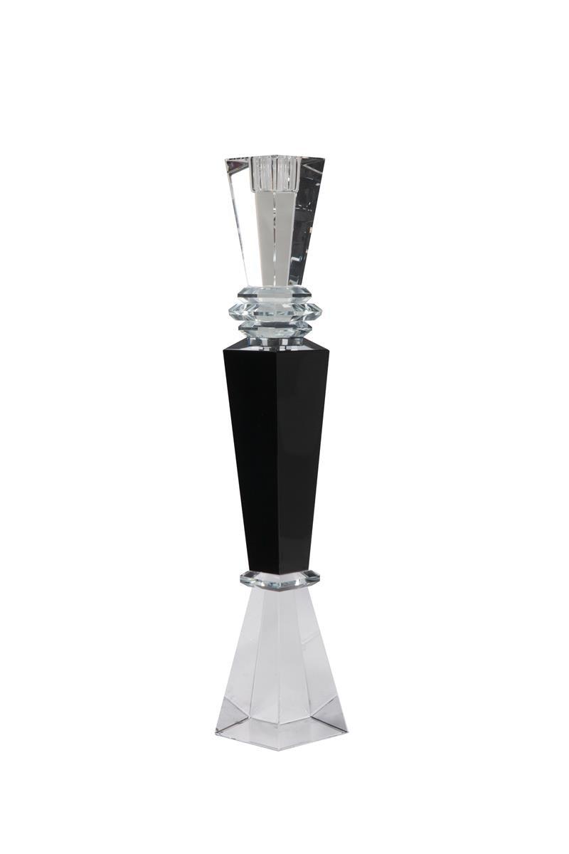 Kayoom Kerzenhalter Lavenda I 110 Glas / Schwarz Lagerräumung