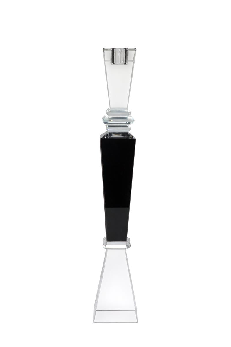 Kayoom Kerzenhalter Lavenda I 110 Glas / Schwarz Lagerräumung