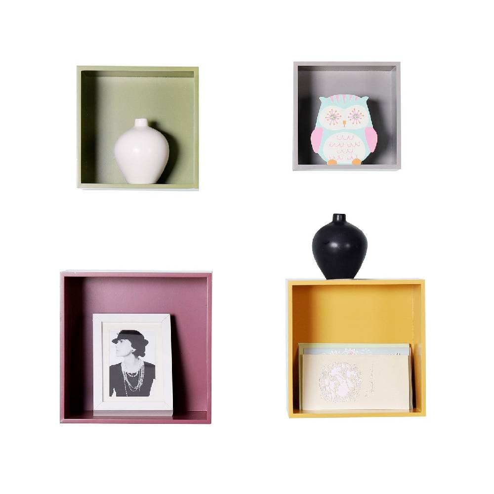 Kayoom Wandregal Quadro 210 4er-Set Zeitbegrenzte Promotion