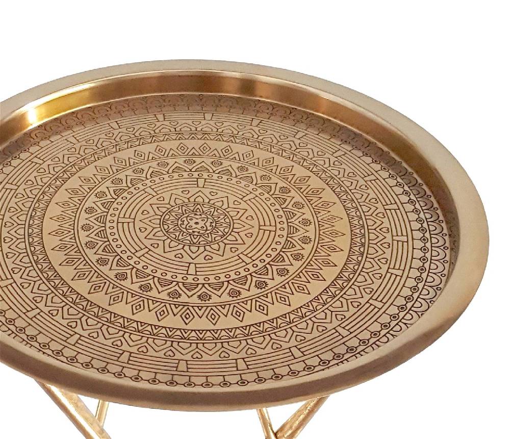 Kayoom Beistelltisch Caipi 410 Gold 50% Rabatt für begrenzte Zeit