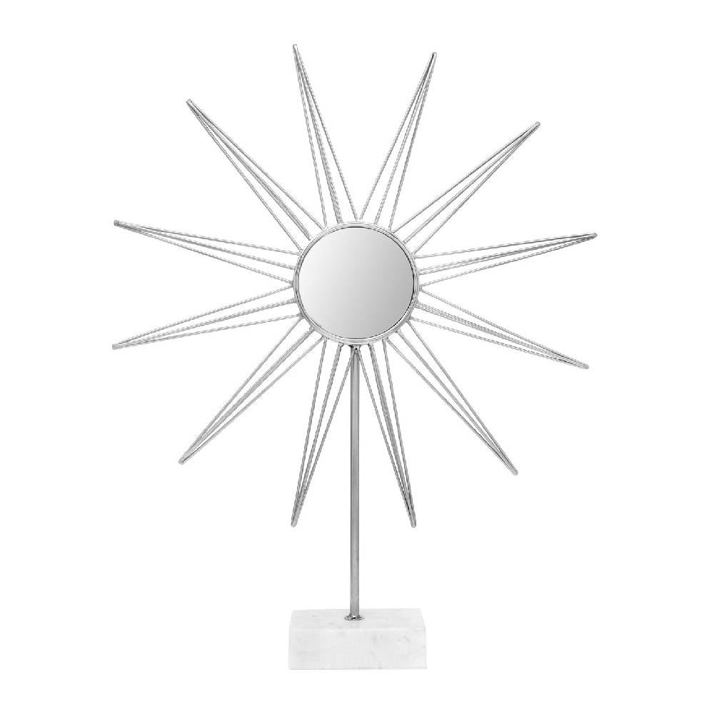 Kayoom Figur - Skulptur Ajey 387 Silber / Weiß