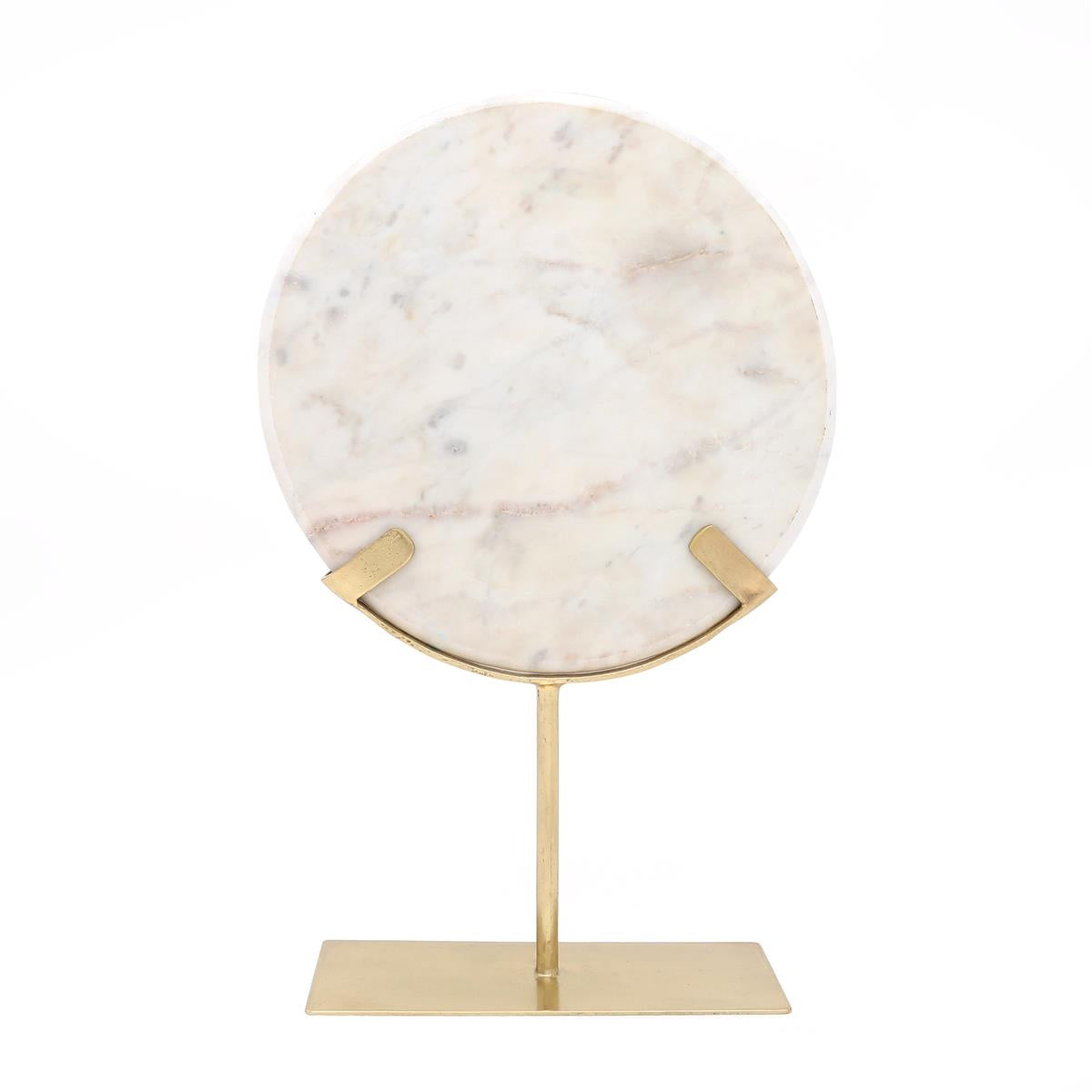 Kayoom Skulptur Ajnur 1102 Gold / Weiß Fabrikpreis