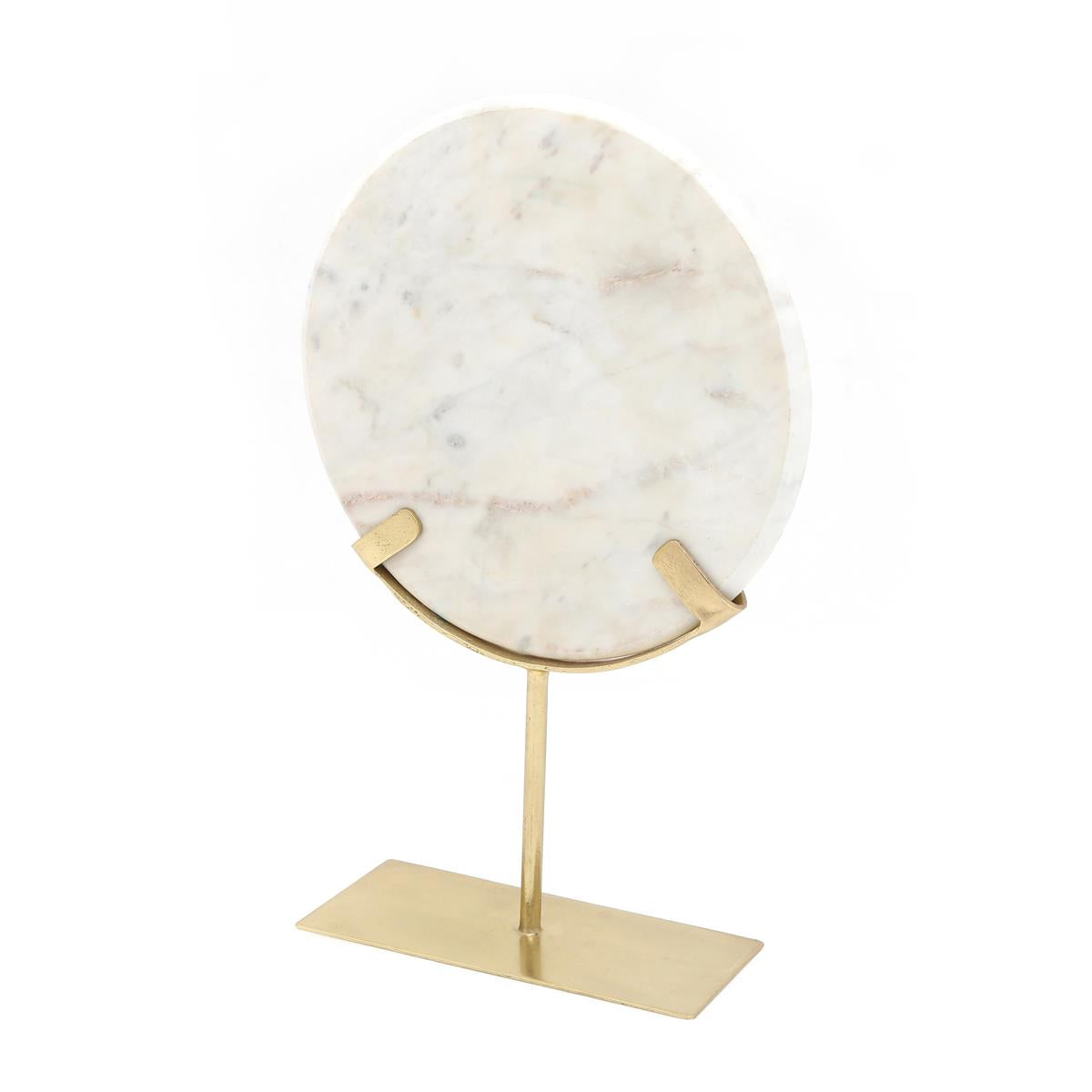 Kayoom Skulptur Ajnur 1102 Gold / Weiß Fabrikpreis