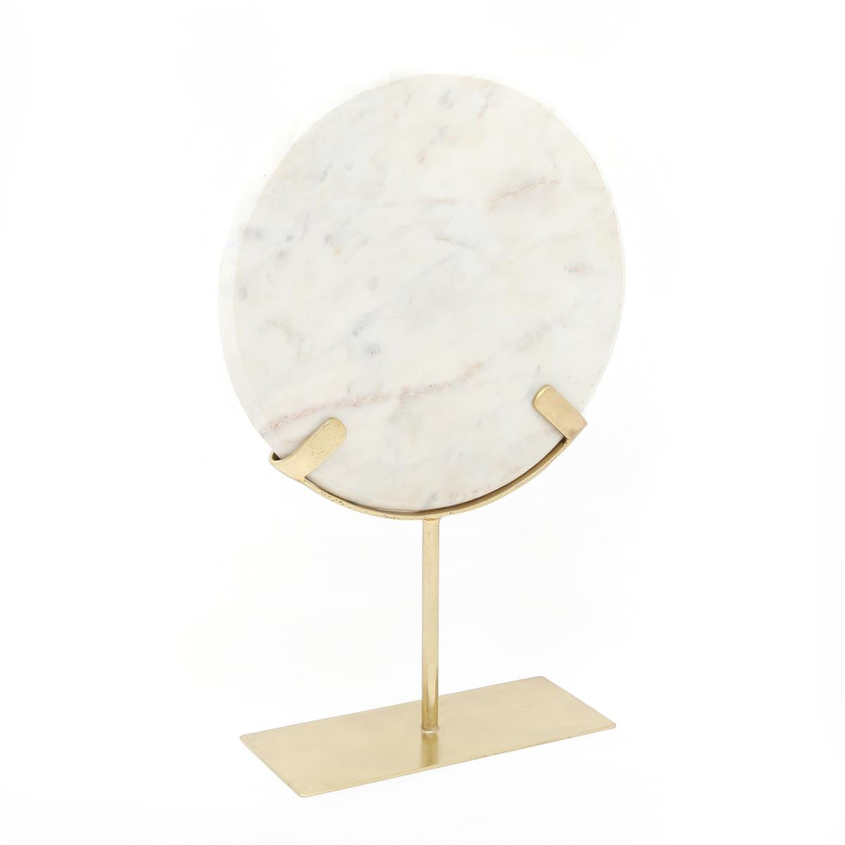 Kayoom Skulptur Ajnur 1102 Gold / Weiß Fabrikpreis