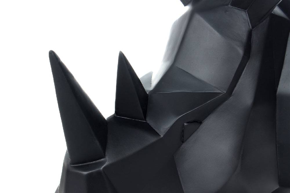 Kayoom Wanddeko Rhino 110 Schwarz Sonderangebot