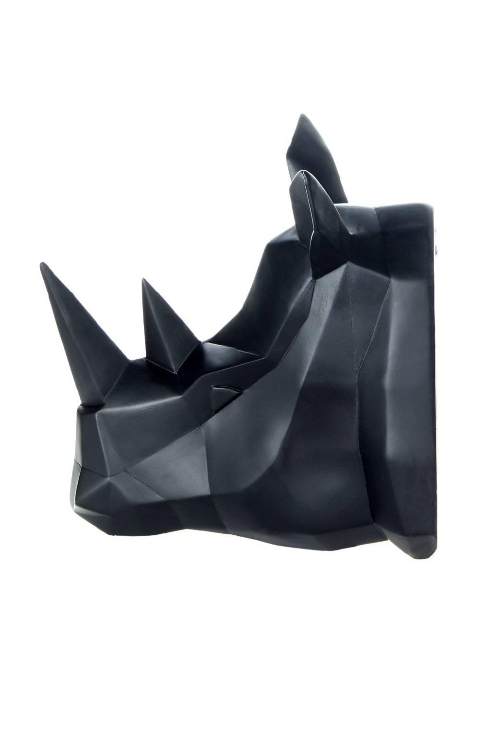 Kayoom Wanddeko Rhino 110 Schwarz Sonderangebot