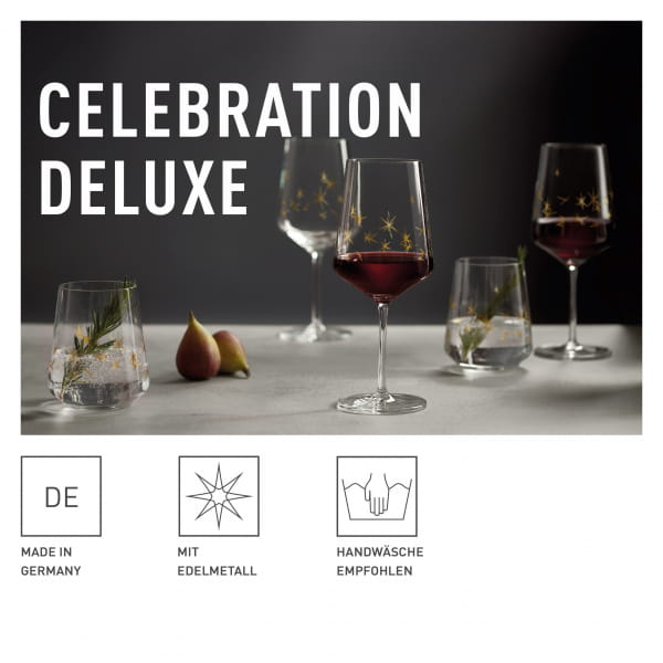 Ritzenhoff Celebration Deluxe ROTWEIN- UND WASSERGLAS-SET #1 Super Sparpreis