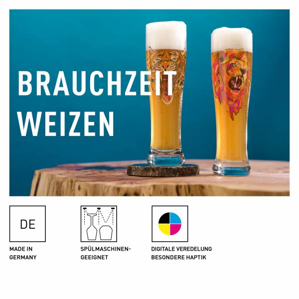 Ritzenhoff Brauchzeit WEIZENBIERGLAS #26 Letzte 2 Tage