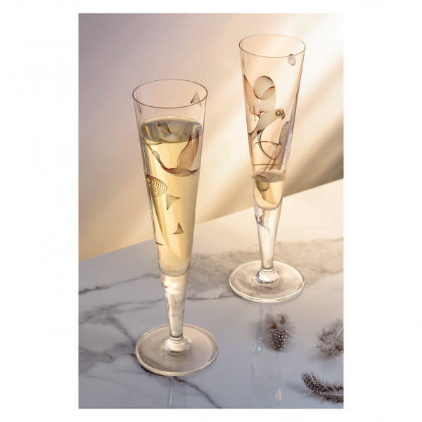 Ritzenhoff Goldnacht CHAMPAGNERGLAS #15 Nur für heute
