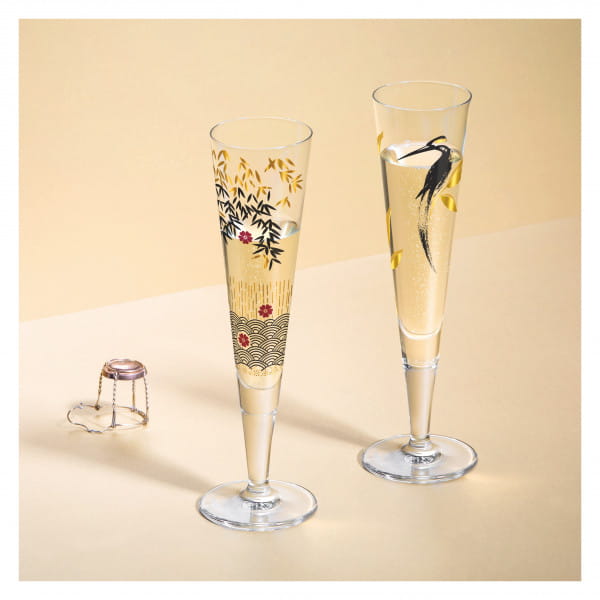 Ritzenhoff Goldnacht CHAMPAGNERGLAS #19 Nur noch ein Tag übrig