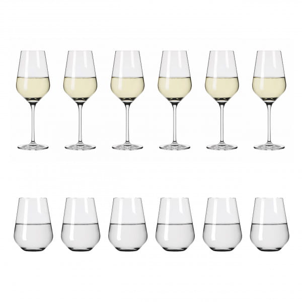 Ritzenhoff LICHTWEISS AURELIE WEIßWEIN- UND WASSERGLAS-SET #2