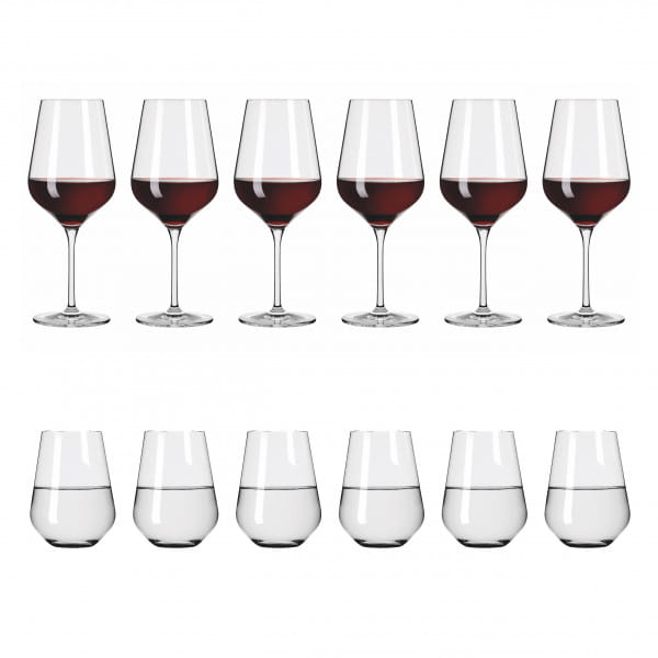 Ritzenhoff LICHTWEISS AURELIE ROTWEIN- UND WASSERGLAS-SET #1