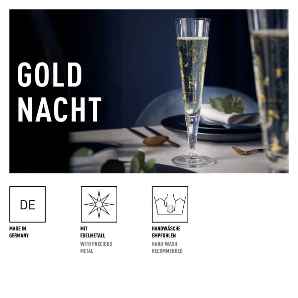 Ritzenhoff Goldnacht CHAMPAGNERGLAS #43 JETZT KAUFEN