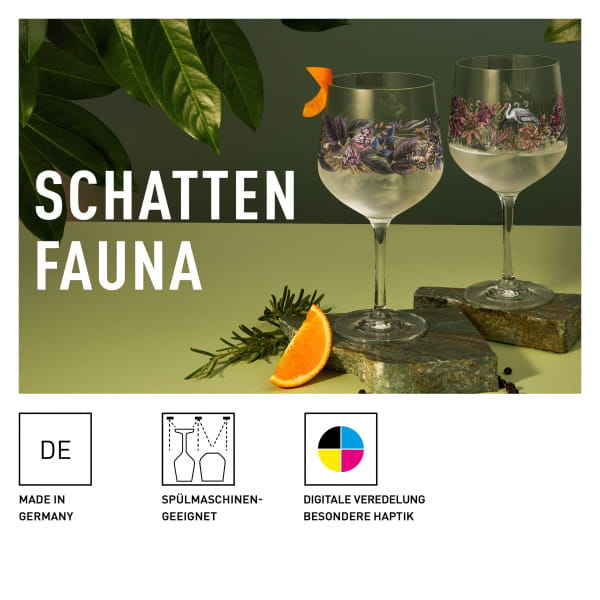 Ritzenhoff Schattenfauna GINGLAS-SET #5, #6 Riesige Rabatte