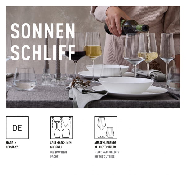 Ritzenhoff Sonnenschliff WASSERGLAS-SET #1 Rabatte dieses Monats