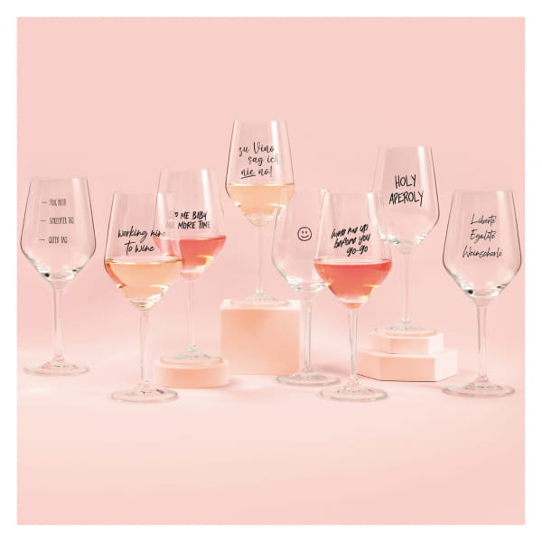 Ritzenhoff SAND & SODA WEINGLAS MIT SPRUCH - HOLY APEROLY Limitierter Zeitrabatt